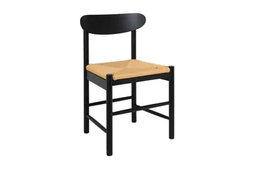 Kopparbo Matgrupp runt 180 cm Svart med 8 Malte Matstolar - Möbler - Bord & matgrupper - Matgrupper
