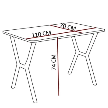 Krylor Matgrupp Bord 110 cm + 4 Stolar - Kräm Och Valnöt - Möbler - Bord & matgrupper - Matgrupper