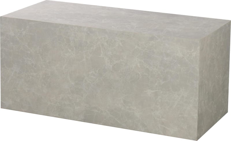 Kuben soffbord 110 x 50 cm - Beige marmor (foliering) - Beige marmor (foliering) - Möbler - Bord & matgrupper - Soffbord
