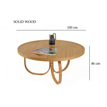 Kunti Soffbord 100 cm - Natur - Möbler - Bord & matgrupper - Soffbord