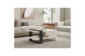 Lorva Soffbord 80 cm - Antracit/Vit - Möbler - Bord & matgrupper - Soffbord