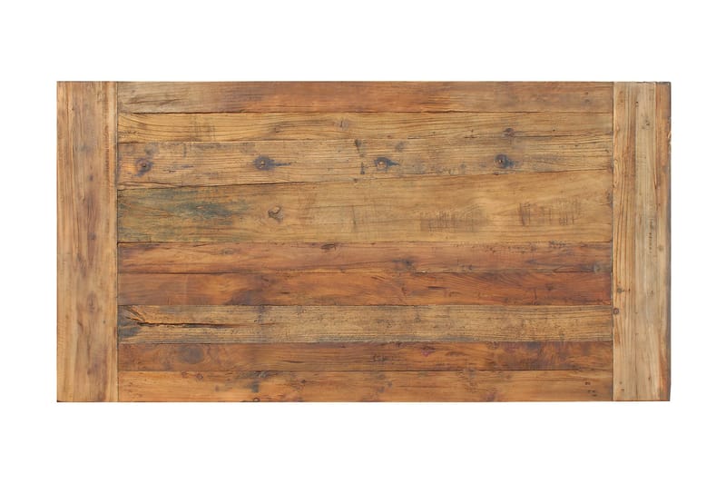 Lyon Matgrupp 200 cm med 6 Tuva Stol - Natur/Vit/Brun - Möbler - Bord & matgrupper - Matgrupper