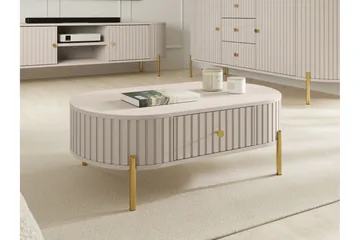 Maggio Soffbord 100x55 cm - Vit - Möbler - Bord & matgrupper - Soffbord