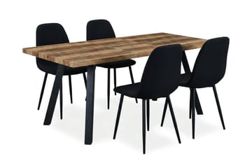 Marcelen Matbord med 4 Nibe Stolar - Möbler - Bord & matgrupper - Matgrupper