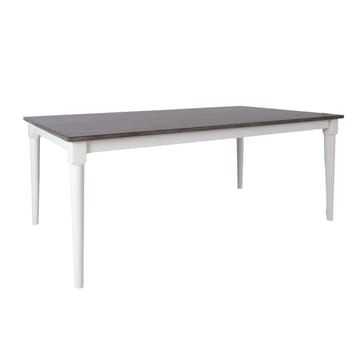 Matbord Janelle 183x91x75 cm - Grå/Vit - Möbler - Bord & matgrupper - Matbord & köksbord