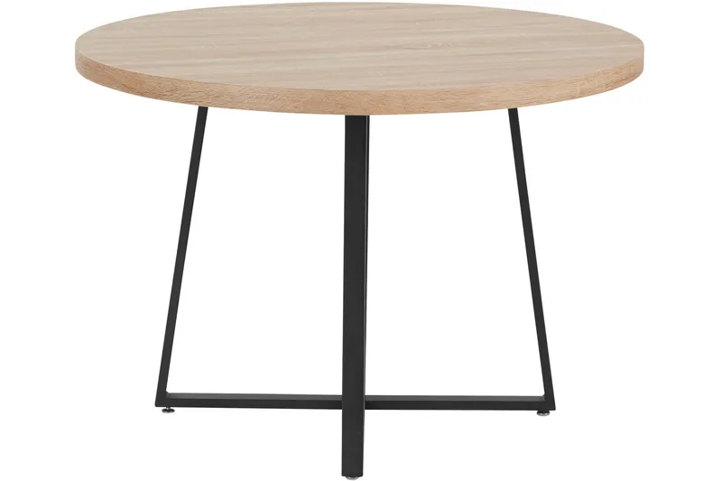 Agios Matbord Runt 110 cm - Natur/Svart - Möbler - Bord & matgrupper - Matbord & köksbord
