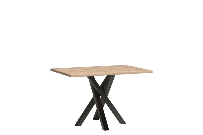 Aldbrough Förlängningsbart Matbord 160 cm - Svart - Möbler - Bord & matgrupper - Matbord & köksbord