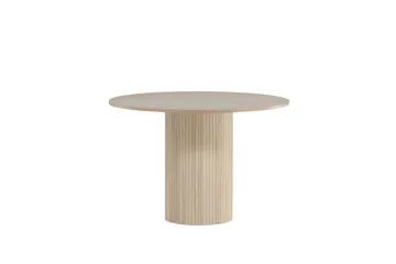 Bianca Matbord 110 cm Runt - Beige - Möbler - Bord & matgrupper - Matbord & köksbord