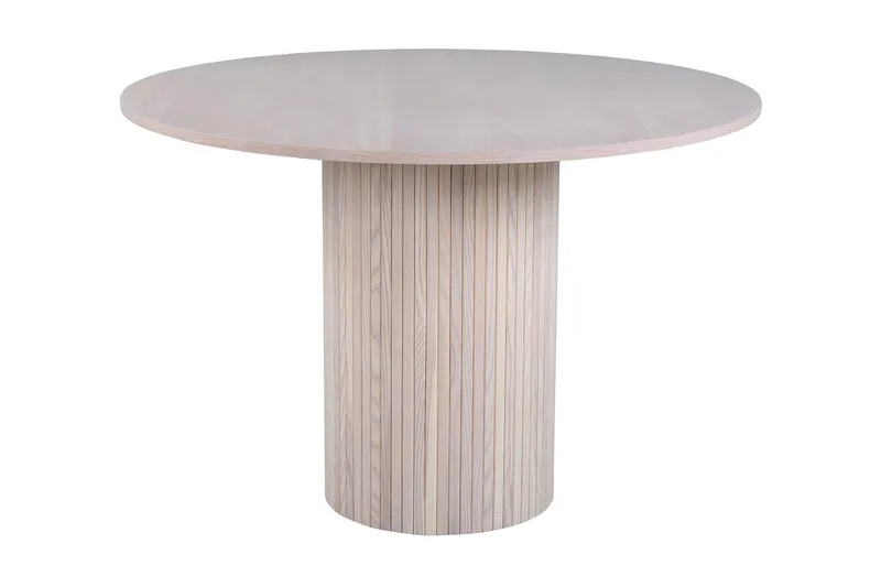 Bianca Matbord 110 cm Runt, Beige