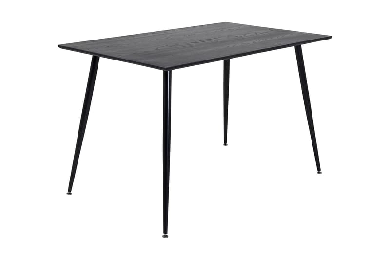 Dipp Rektangulärt Matbord 180 cm med Valnöts- och Metallutseende - Svart - Möbler - Bord & matgrupper - Matbord & köksbord
