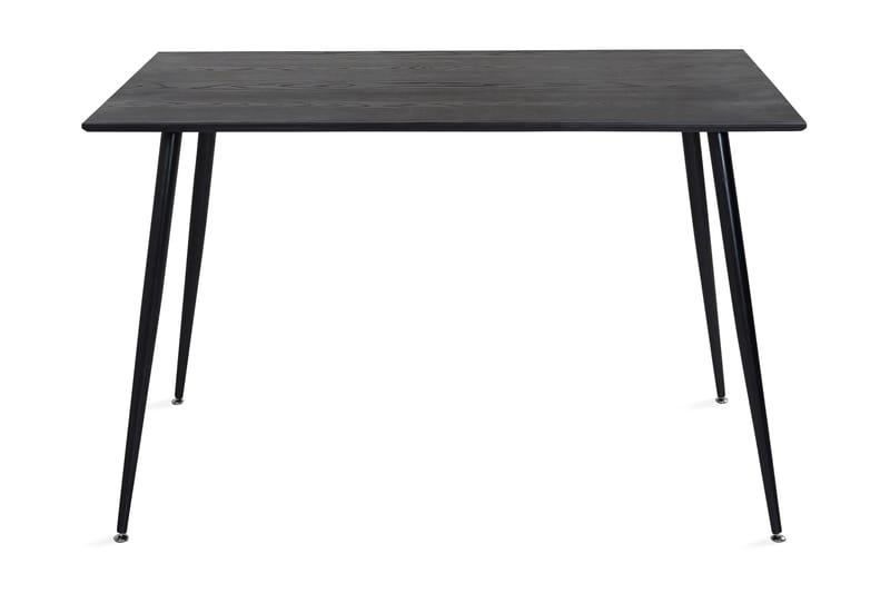 Dipp Rektangulärt Matbord 180 cm med Valnöts- och Metallutseende - Svart - Möbler - Bord & matgrupper - Matbord & köksbord