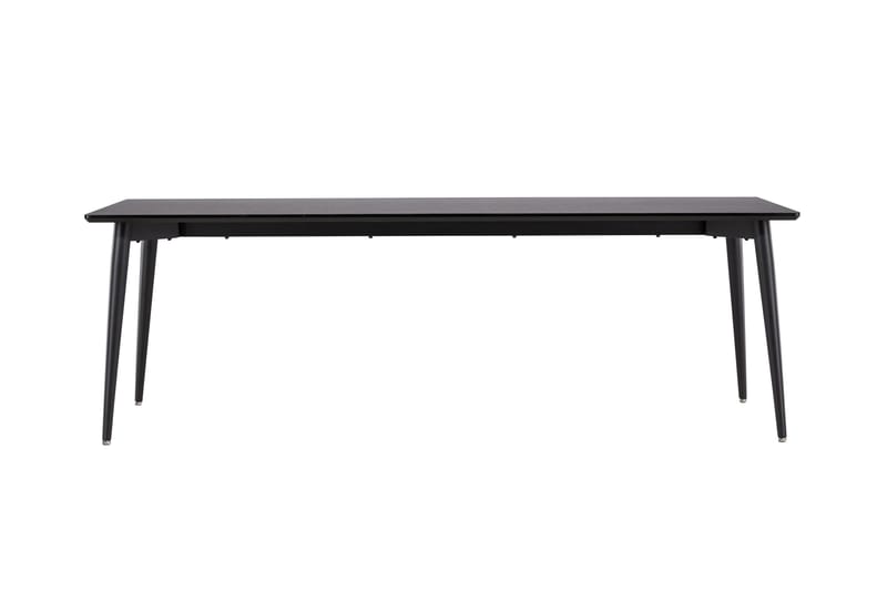Ellis Stort Rektangulärt Matbord 230 cm med Metallutseende - Svart - Möbler - Bord & matgrupper - Matbord & köksbord