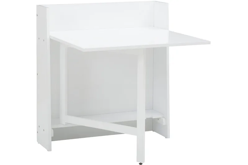 Firle Hopfällbart Bord 84 cm, Vit