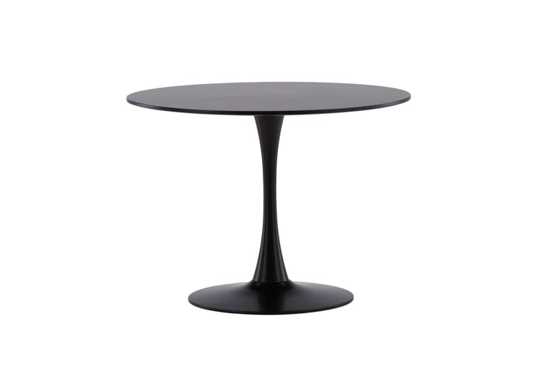 Matbord Venture Home Glade Matbord 100x74 cm Runt Black - Möbler - Bord & matgrupper - Matbord & köksbord