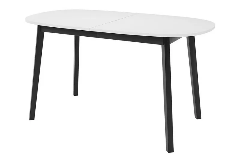 Narberth Utdragbart Ovalt Matbord 150 cm i Målat Trä, Vit