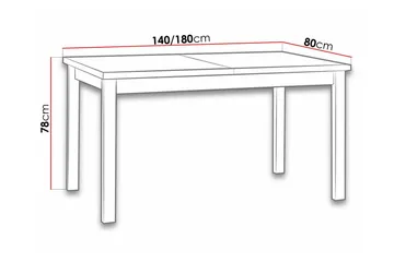 Patrickswell Matbord 80 cm - Möbler - Bord & matgrupper - Matbord & köksbord