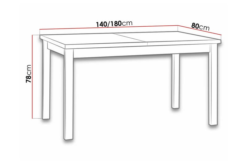 Patrickswell Matbord 80 cm - Möbler - Bord & matgrupper - Matbord & köksbord