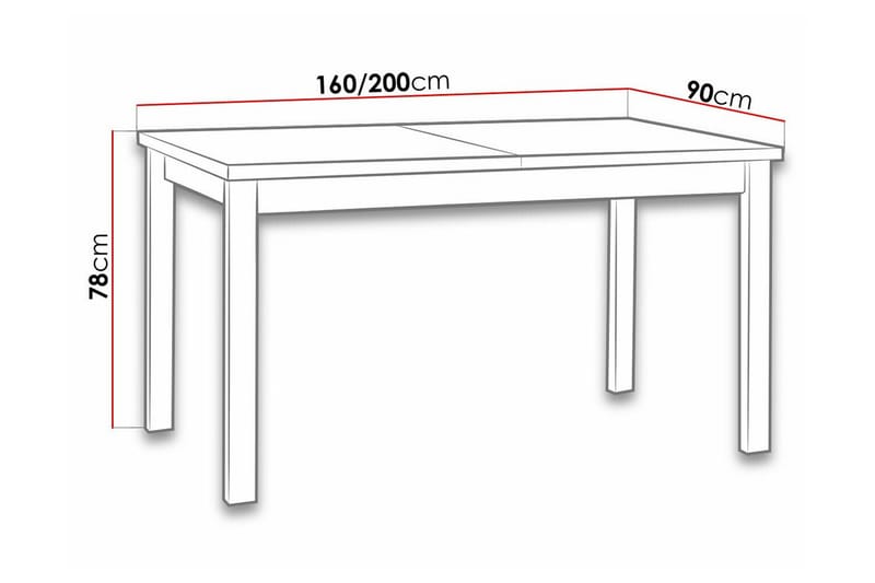 Patrickswell Matbord 90 cm - Möbler - Bord & matgrupper - Matbord & köksbord