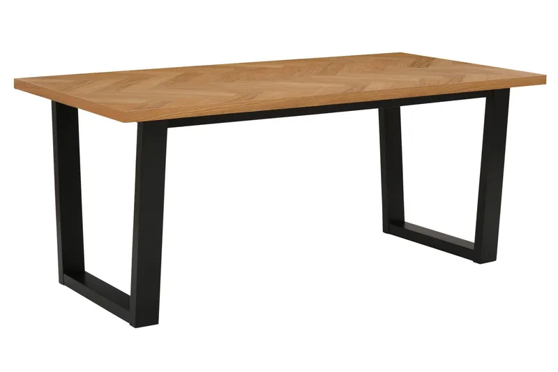 Pozzo Matbord 180 cm - Natur/Svart - Möbler - Bord & matgrupper - Matbord & köksbord