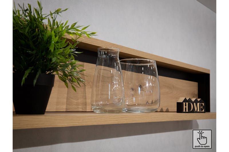 Quant Bord 84x140 cm - Ek/Svart - Möbler - Bord & matgrupper - Matbord & köksbord