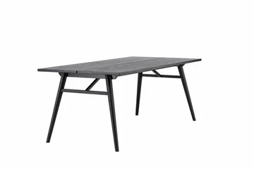 Sleek Matbord 195 cm Förlängningsbart - Svart - Möbler - Bord & matgrupper - Matbord & köksbord
