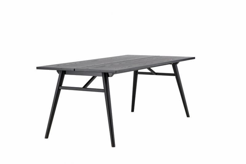 Sleek Matbord 195 cm Förlängningsbart - Svart - Möbler - Bord & matgrupper - Matbord & köksbord
