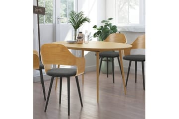 Matbord Loft24 Graham Matbord Oblong 120x80 cm Brun - Möbler - Bord & matgrupper - Matbord & köksbord