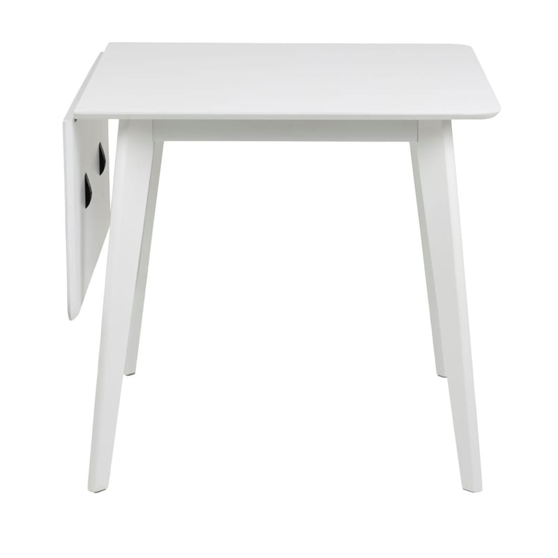Matbord Roxby 80/120x80x76 cm - Vit - Möbler - Bord & matgrupper - Matbord & köksbord