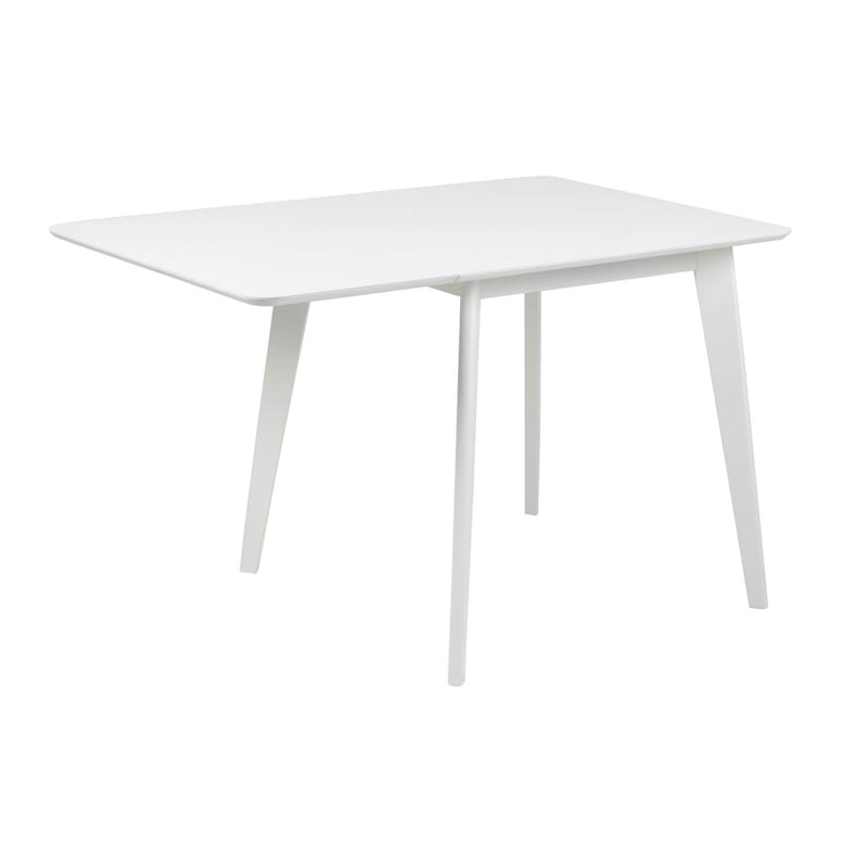 Matbord Roxby 80/120x80x76 cm - Vit - Möbler - Bord & matgrupper - Matbord & köksbord