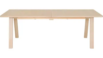 Matbord Sälvik 220x100 cm - Vitpigmenterad - Möbler - Bord & matgrupper - Matbord & köksbord