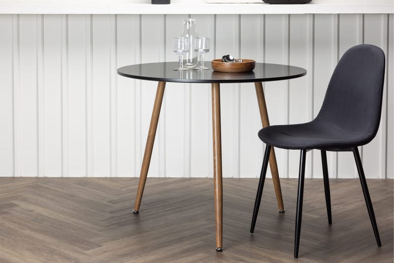 Matbord Venture Home Bennie Matbord 90 cm Black - Möbler - Bord & matgrupper - Matbord & köksbord
