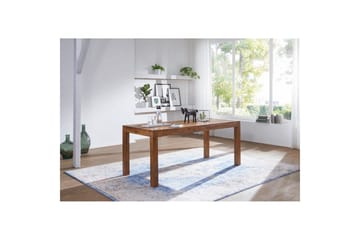 Matbord Wohnling Massivt trä lantstil Rosenträ, 160x80 cm - Rosenträ, 160x80 cm - Möbler - Bord & matgrupper - Matbord & köksbord