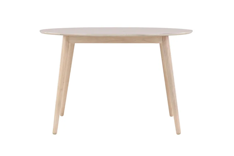 Matbord Peach Flora Dining Table ø120 - Whitewash / Veneer Whitewash - Möbler - Bord & matgrupper - Matbord & köksbord