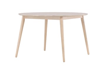 Matbord Peach Flora Dining Table ø120 - Whitewash / Veneer Whitewash - Möbler - Bord & matgrupper - Matbord & köksbord
