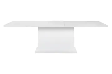 Ratliff Matgrupp 180 cm + 4 Sorado Stol - Vit/Krom - Möbler - Bord & matgrupper - Matgrupper