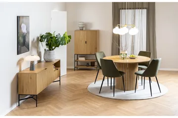 Mikuni Matbord 120 cm Rund - Natural - Möbler - Bord & matgrupper - Matbord & köksbord