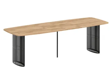 Mirion Matbord förlängningsbart 160-236 cm - beige / vit - Möbler - Bord & matgrupper - Matbord & köksbord