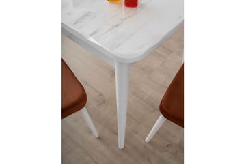 Morin Matbord 130 cm Rektangulär - Vit - Möbler - Bord & matgrupper - Matbord & köksbord
