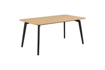 Motona Matgrupp 160 cm + 4 st Romia Matstolar - Svart/Brun - Möbler - Bord & matgrupper - Matgrupper