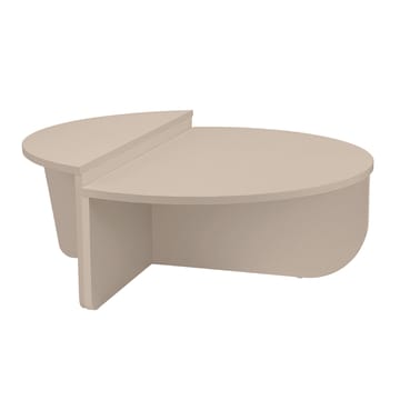 Mukund Runt Soffbord i Ljust Trä - Beige - Möbler - Bord & matgrupper - Soffbord