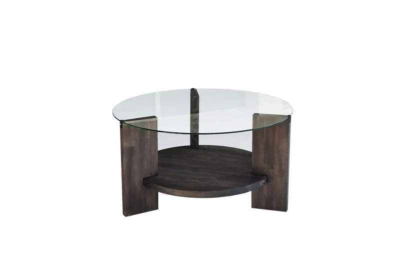 Mumondo Soffbord 75 cm Svart, Hanah Home