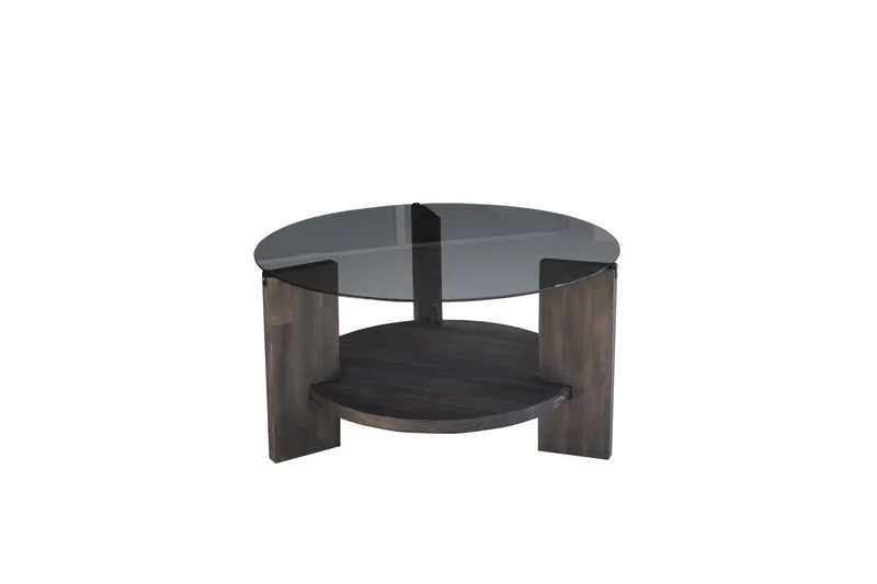 Mumondo Soffbord 75 cm Svart/Mörkbrun - Hanah Home - Möbler - Bord & matgrupper - Soffbord