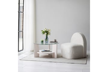 Mumondo Soffbord 75 cm Vit - Hanah Home - Möbler - Bord & matgrupper - Soffbord