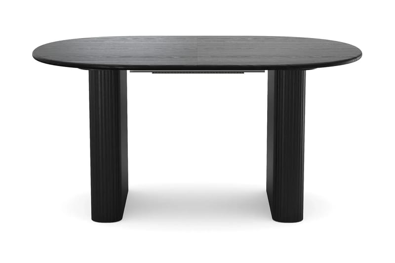 Noira Matgrupp förlängningsbart 160-220 cm Svart med 6 Molly Matstolar - Svart - Möbler - Bord & matgrupper - Matgrupper