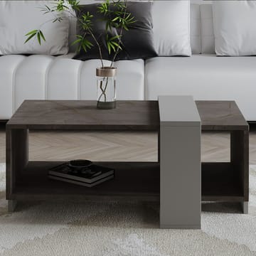 Norell Soffbord 90x40x49 cm - Gordion Marble och Grey - Möbler - Bord & matgrupper - Soffbord