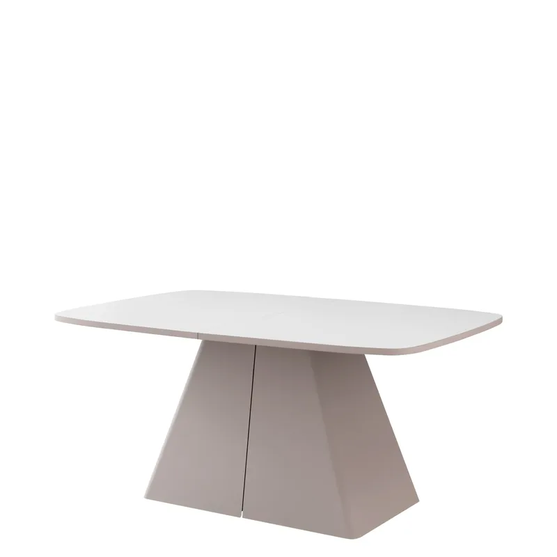 Novaj Matbord förlängningsbart 180-256 cm - beige, vit - Möbler - Bord & matgrupper - Matbord & köksbord