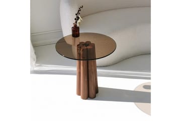 Novera Soffbord 50 cm - Brons/Valnöt - Möbler - Bord & matgrupper - Soffbord