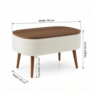 Noya Soffbord 90 cm - Möbler - Bord & matgrupper - Soffbord