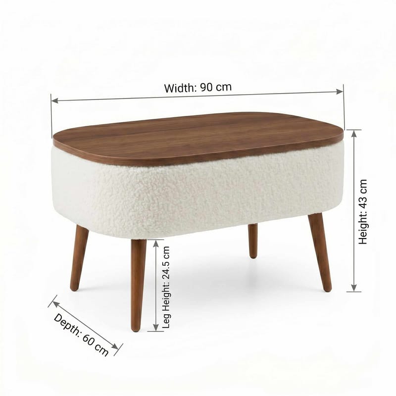 Noya Soffbord 90 cm - Möbler - Bord & matgrupper - Soffbord