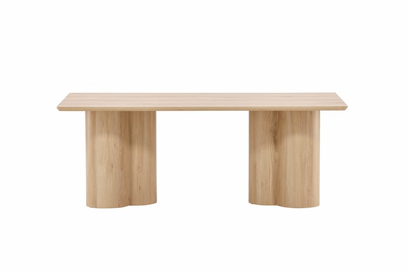 Olivia Rektangulärt Soffbord i Ljust Trä - Beige - Möbler - Bord & matgrupper - Soffbord